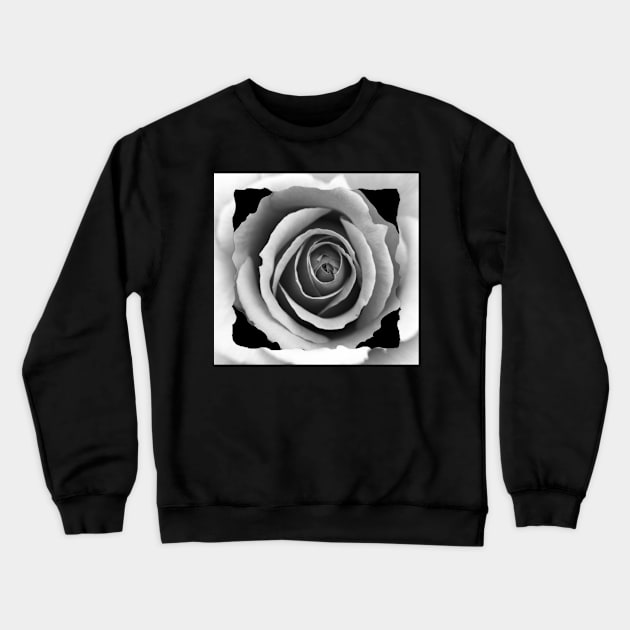 White Rose Box Crewneck Sweatshirt by ShadowTalon666